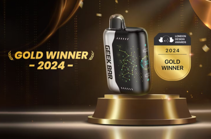 GEEKBAR PULSE X Wins Gold at the 2024 London Design Awards for Exceptional Product Design