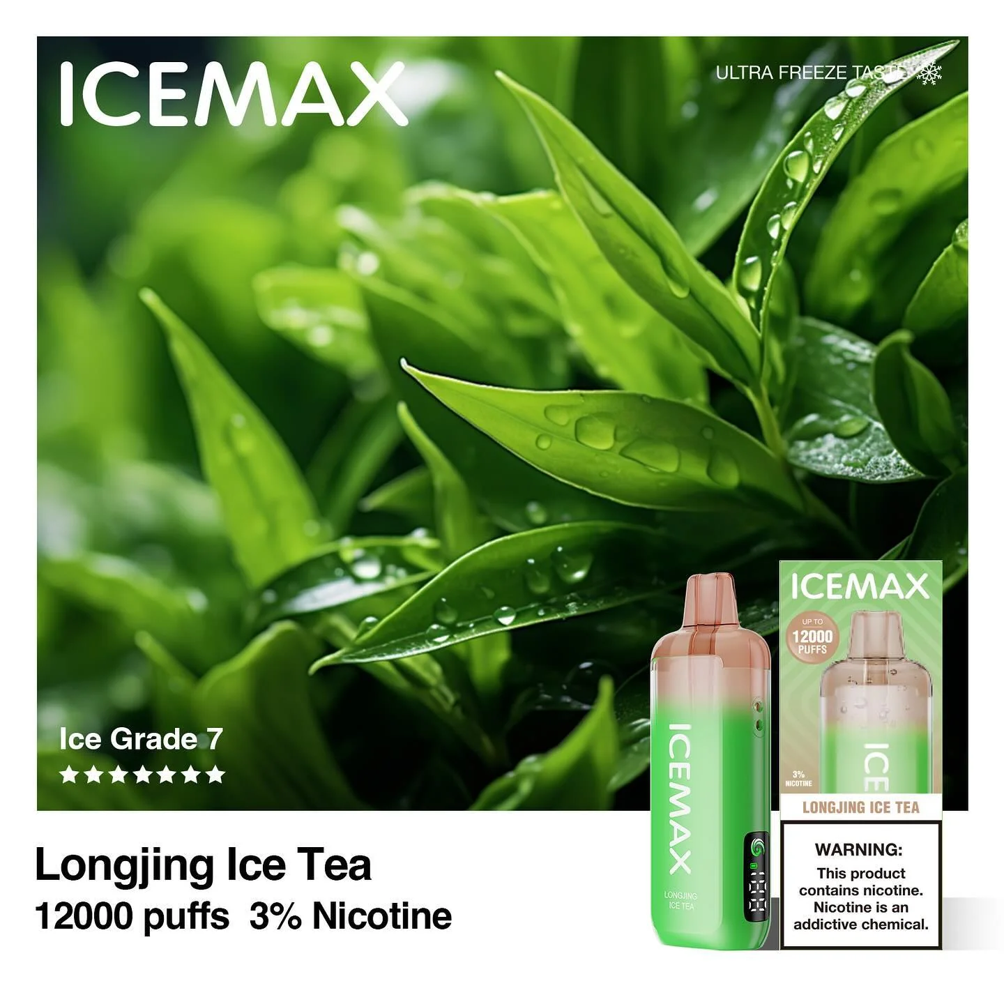 ICEMAX 12000 Puffs Disposable