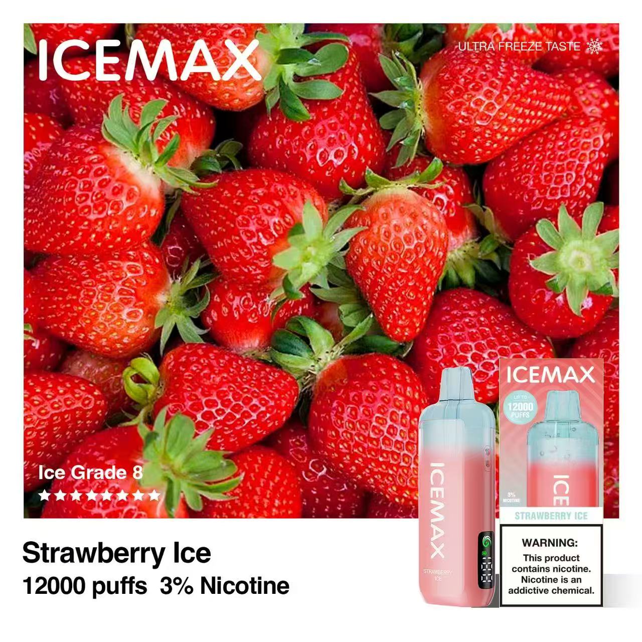 ICEMAX 12000 Puffs Disposable