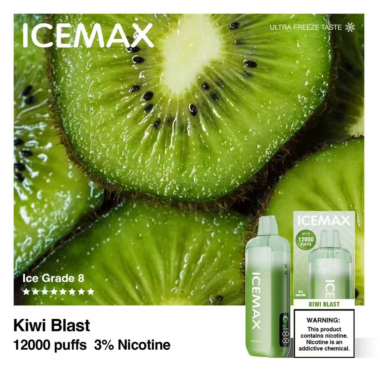 ICEMAX 12000 Puffs Disposable
