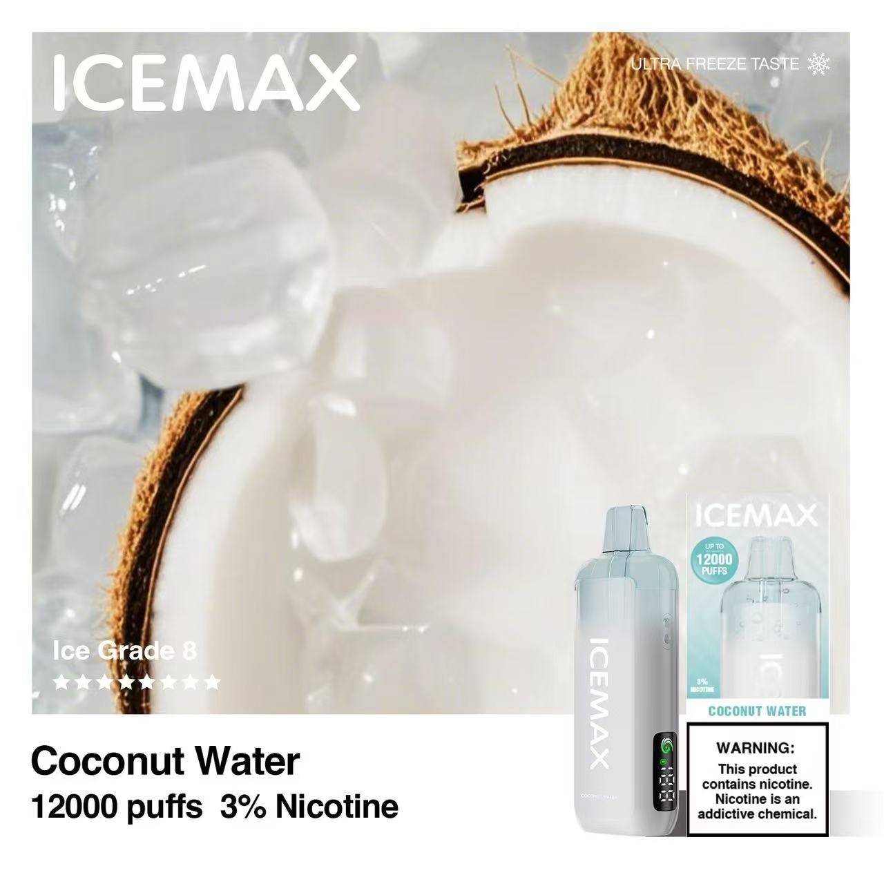 ICEMAX 12000 Puffs Disposable