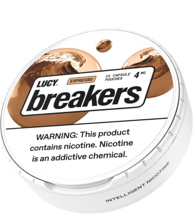 Lucy Breakers Nicotine Pouches - Espresso 4mg - Vapeowls