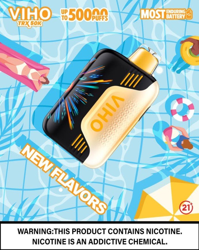 VIHO TRX 50K Disposable Vape - B & J Wholesale