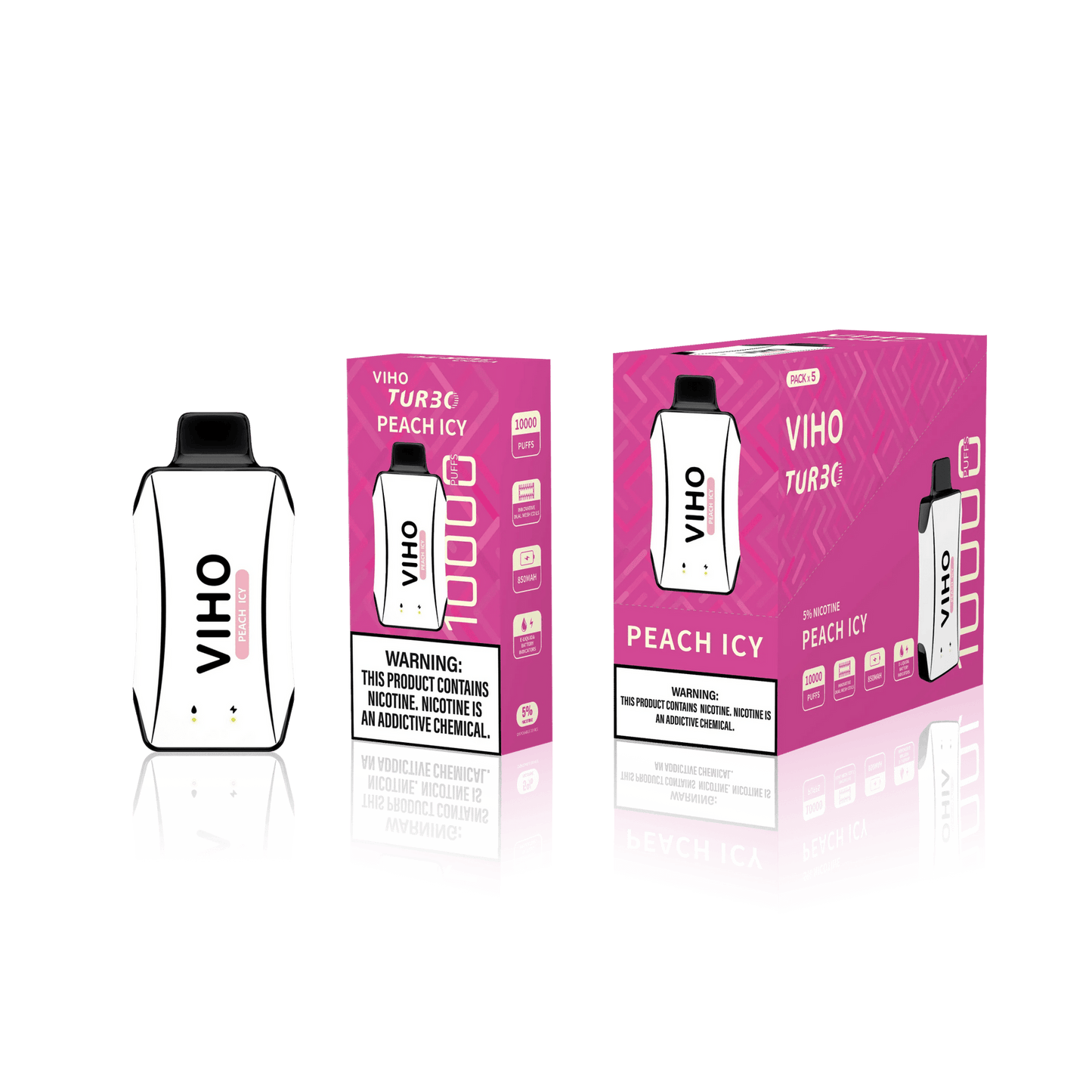 VIIHO TURBO 10K PUFFS - B & J Wholesale