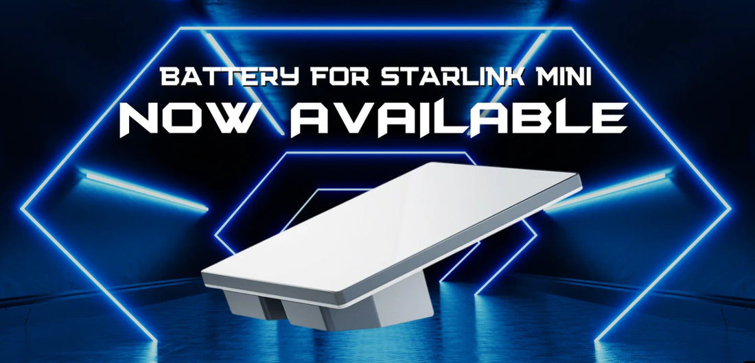 🔋 Ravion® Battery for Starlink Mini: Off‑Grid Power That Travels With You