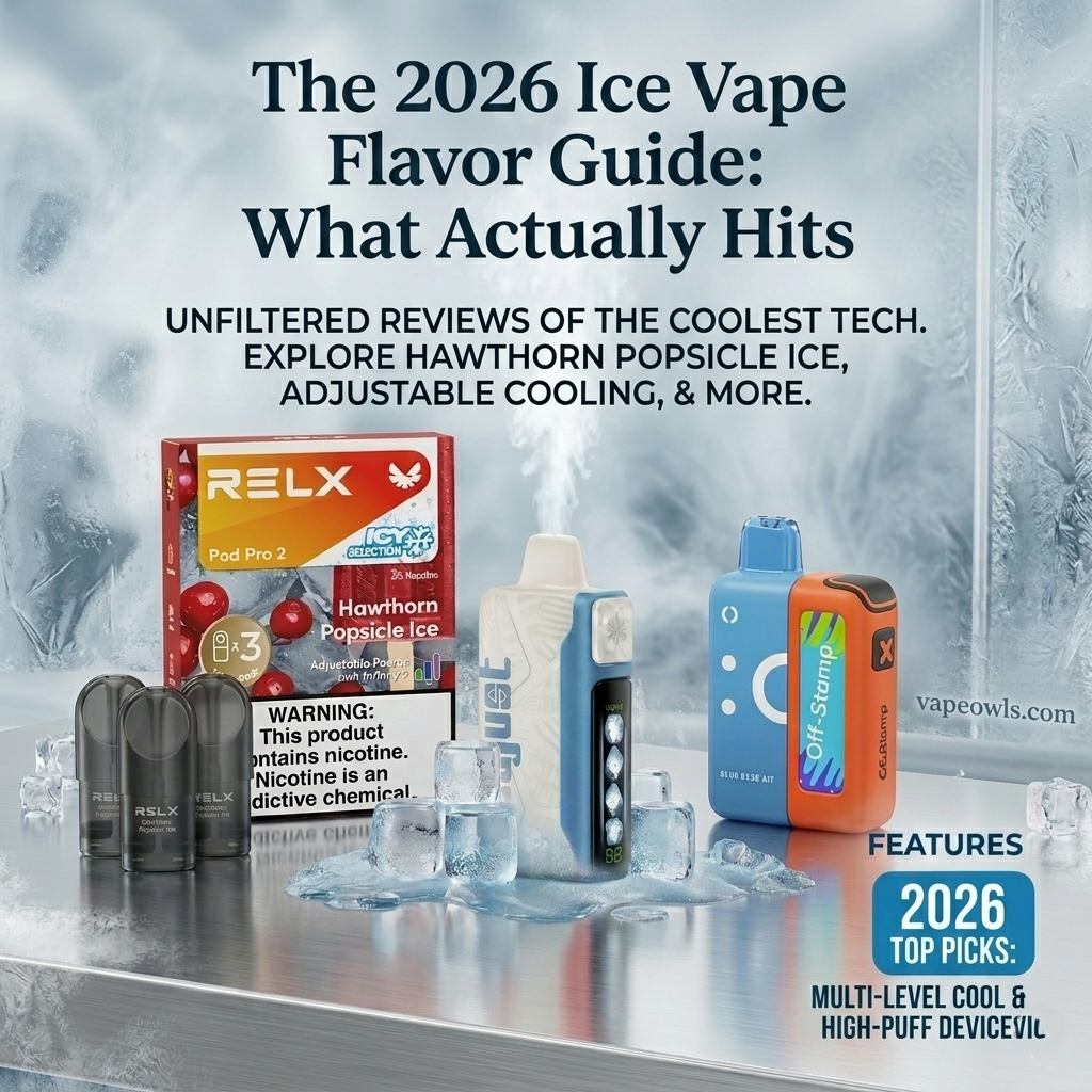 The 2026 Ice Vape Flavor Guide What Actually Hits