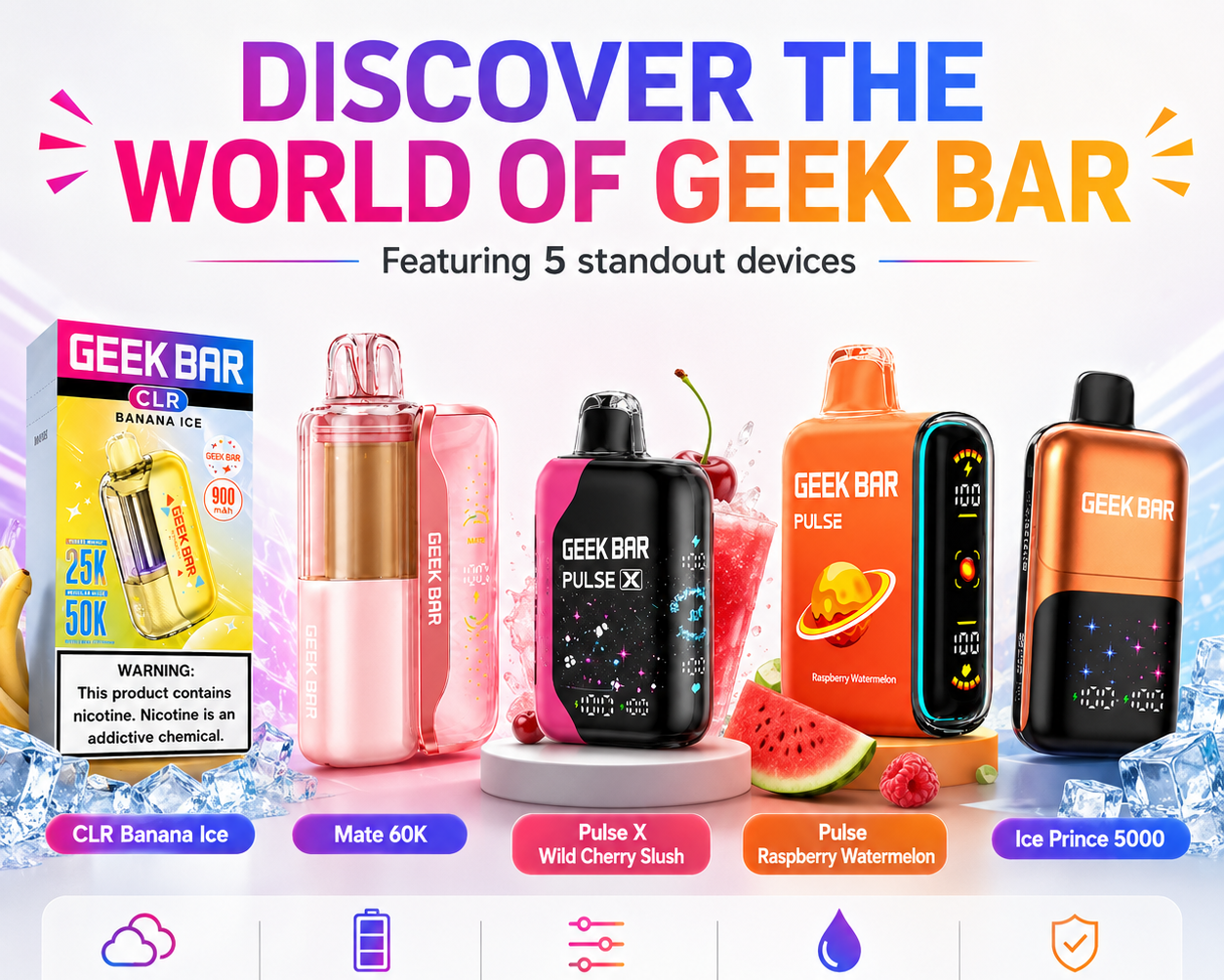Discover the World of GEEK BAR Vapes at VapeOwls