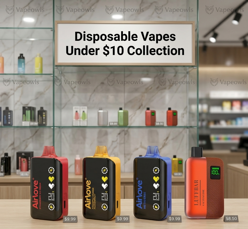 Disposable Vapes Under $10 Collection