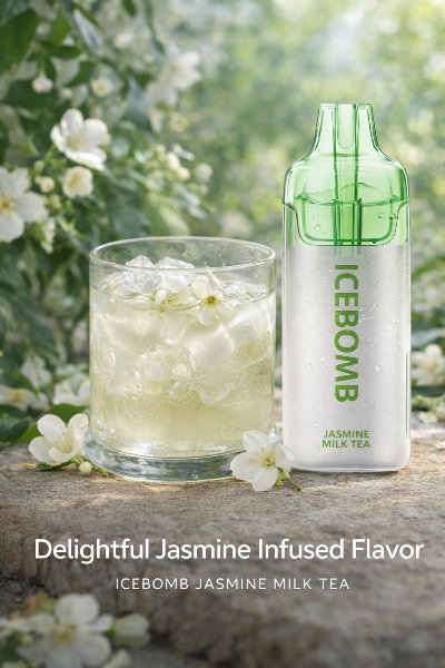 IceBom  jasmine milk tea vapeowls