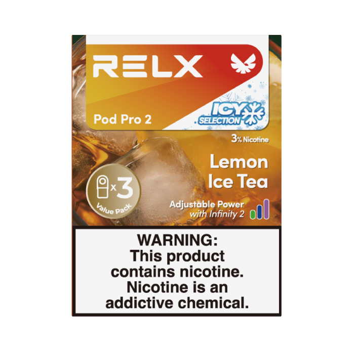 RELX Pod Pro 2 (3-Pack)  Designed Exclusively for RELX Infinity 2 (6th Generation)