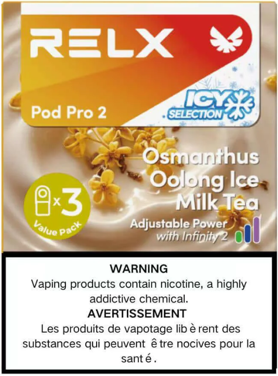 RELX Pod Pro 2 (3-Pack)  Designed Exclusively for RELX Infinity 2 (6th Generation)