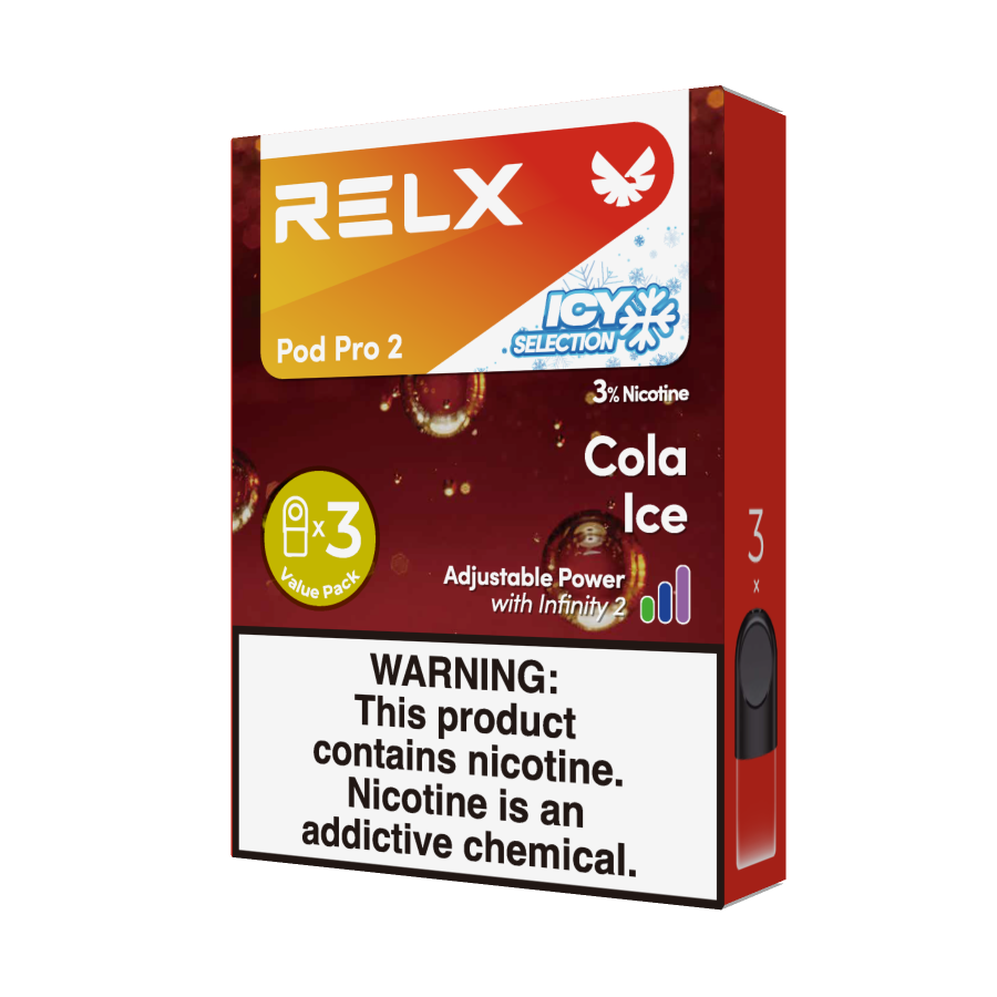 RELX Pod Pro 2 (3-Pack)  Designed Exclusively for RELX Infinity 2 (6th Generation)