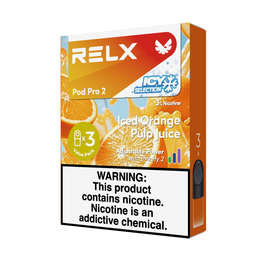 RELX Pod Pro 2 (3-Pack)  Designed Exclusively for RELX Infinity 2 (6th Generation)