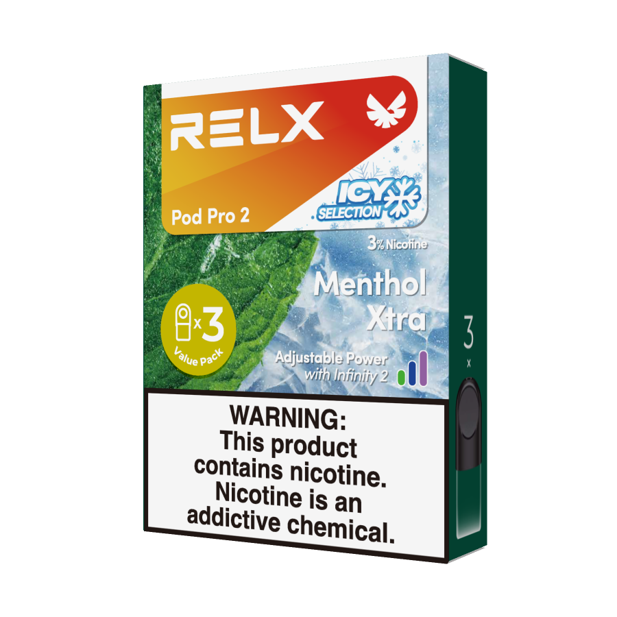 RELX Pod Pro 2 (3-Pack)  Designed Exclusively for RELX Infinity 2 (6th Generation)