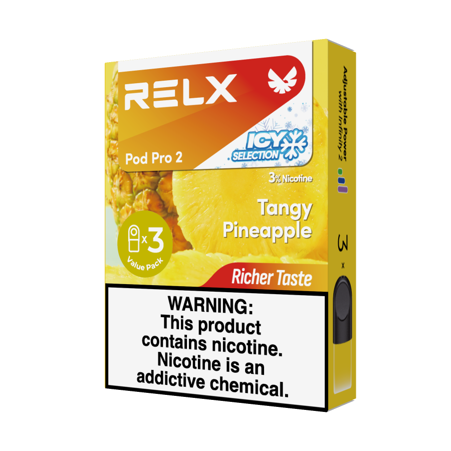 RELX Pod Pro 2 (3-Pack)  Designed Exclusively for RELX Infinity 2 (6th Generation)