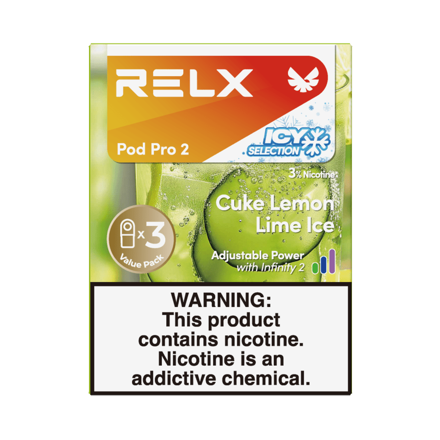 RELX Pod Pro 2 (3-Pack)  Designed Exclusively for RELX Infinity 2 (6th Generation)