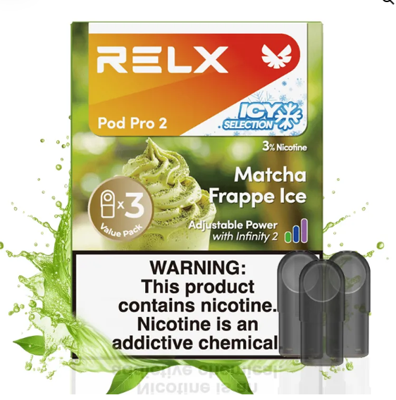 RELX Pod Pro 2 (3-Pack)  Designed Exclusively for RELX Infinity 2 (6th Generation)