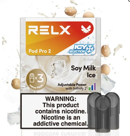RELX Pod Pro 2 (3-Pack)  Designed Exclusively for RELX Infinity 2 (6th Generation)