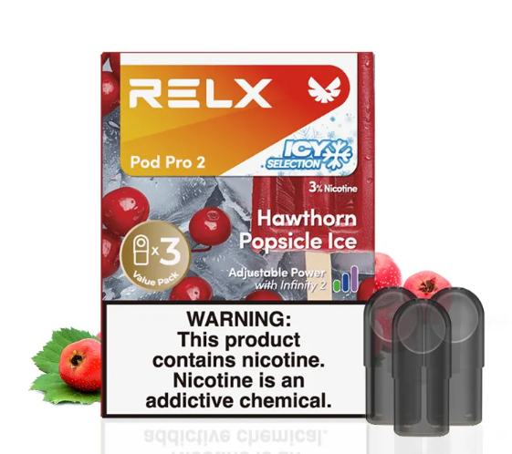 RELX Pod Pro 2 (3-Pack)  Designed Exclusively for RELX Infinity 2 (6th Generation)