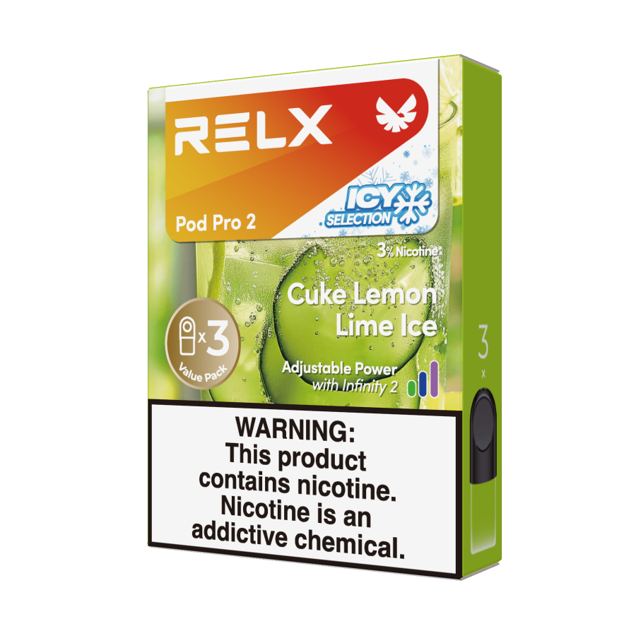 RELX Pod Pro 2 (3-Pack)  Designed Exclusively for RELX Infinity 2 (6th Generation)