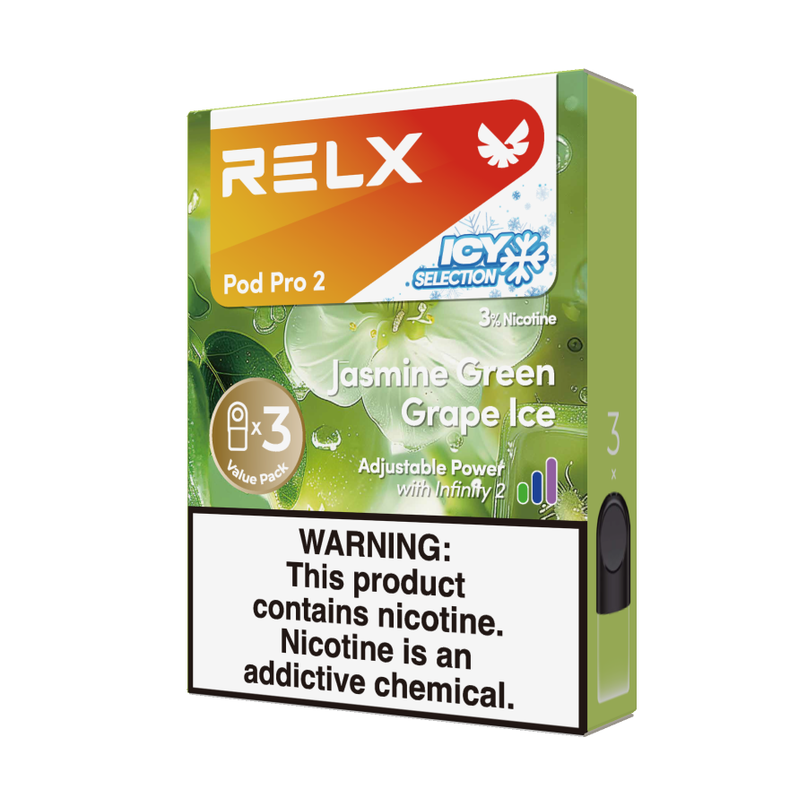 RELX Pod Pro 2 (3-Pack)  Designed Exclusively for RELX Infinity 2 (6th Generation)