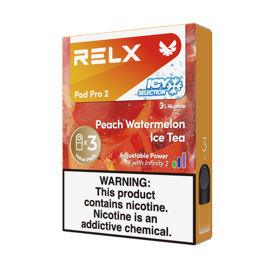 RELX Pod Pro 2 (3-Pack)  Designed Exclusively for RELX Infinity 2 (6th Generation)