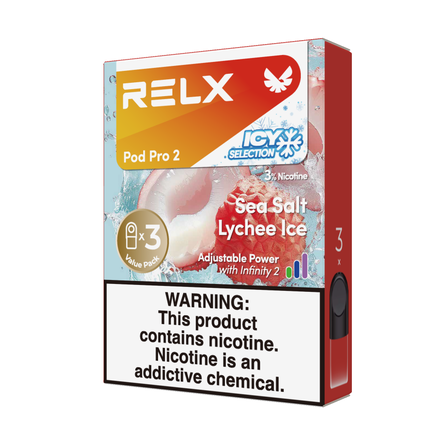 RELX Pod Pro 2 (3-Pack)  Designed Exclusively for RELX Infinity 2 (6th Generation)