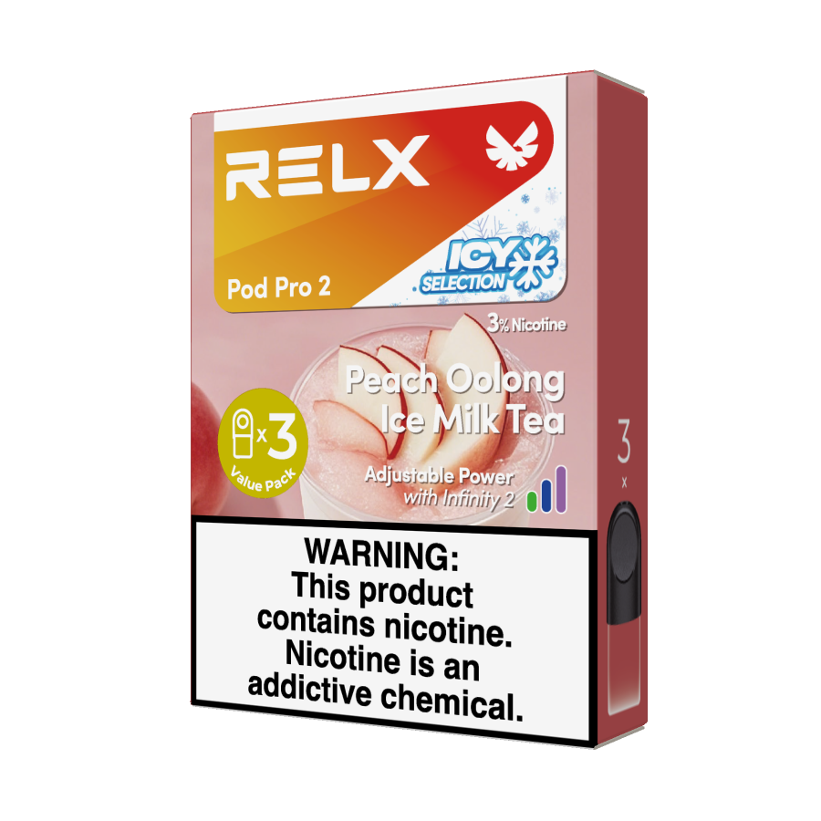 RELX Pod Pro 2 (3-Pack)  Designed Exclusively for RELX Infinity 2 (6th Generation)