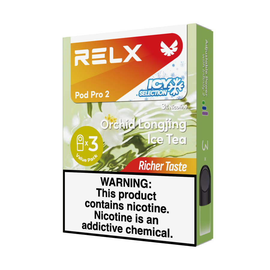 RELX Pod Pro 2 (3-Pack)  Designed Exclusively for RELX Infinity 2 (6th Generation)