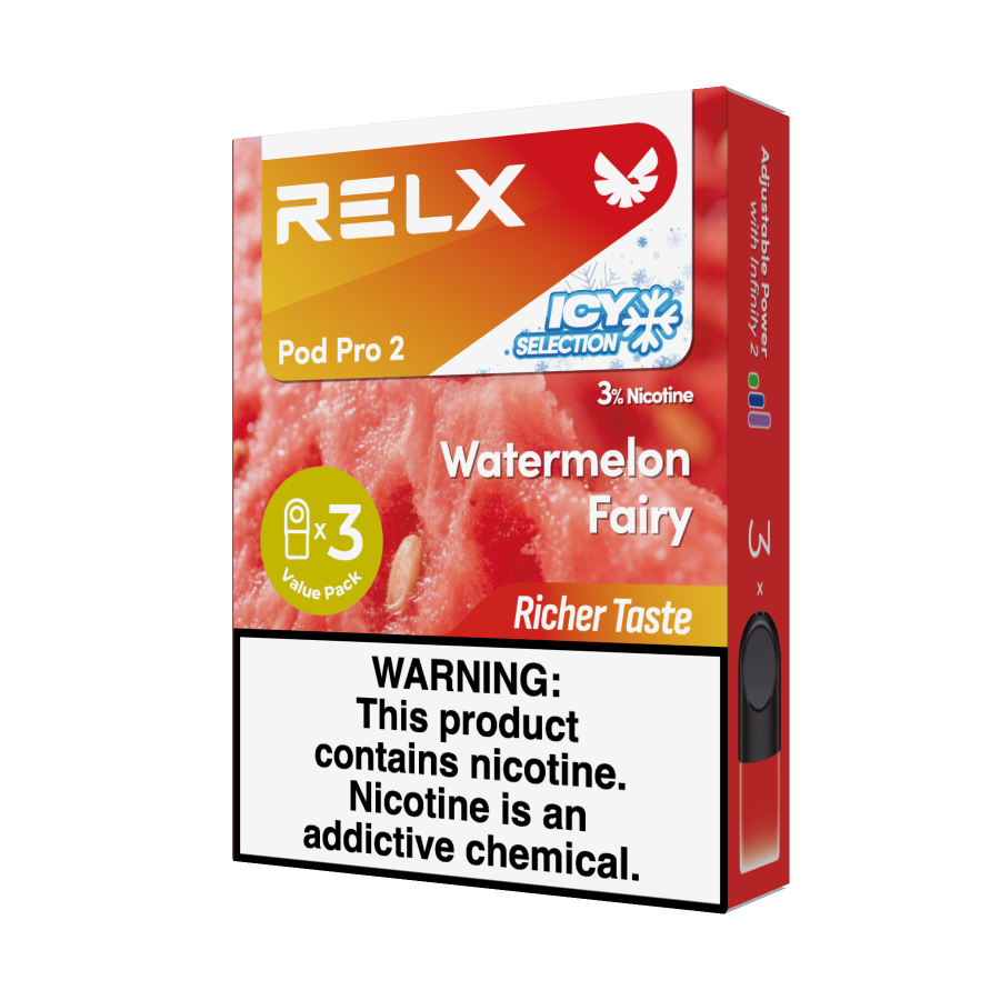 RELX Pod Pro 2 (3-Pack)  Designed Exclusively for RELX Infinity 2 (6th Generation)