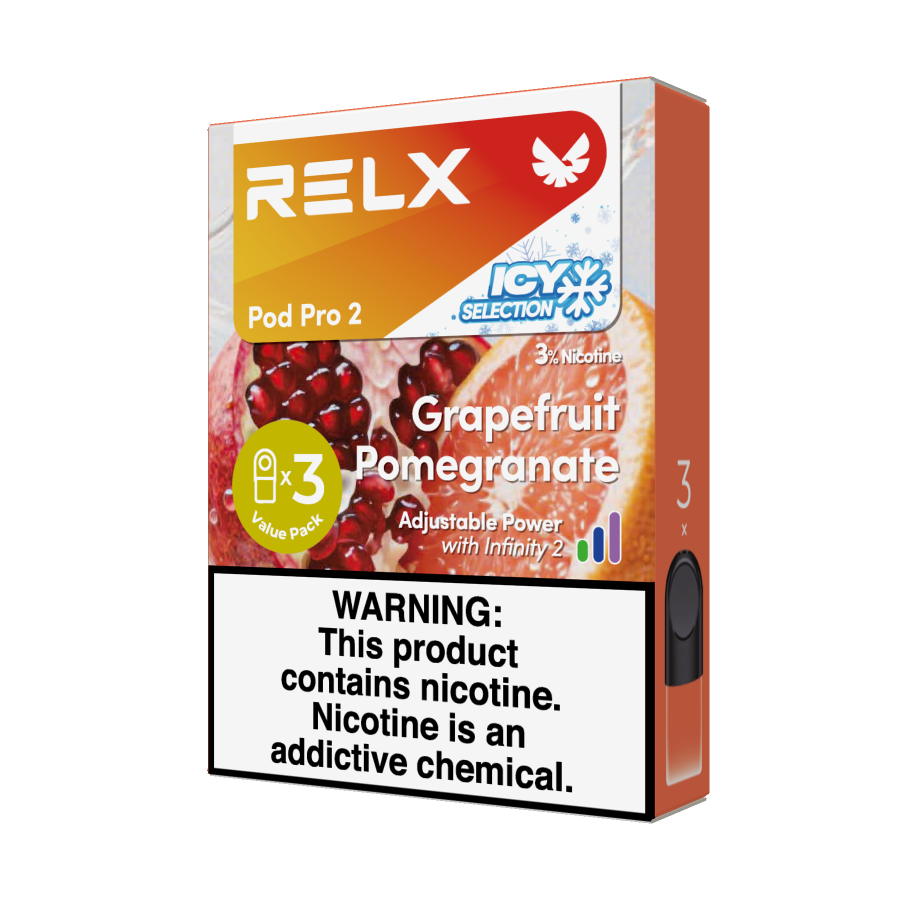 RELX Pod Pro 2 (3-Pack)  Designed Exclusively for RELX Infinity 2 (6th Generation)