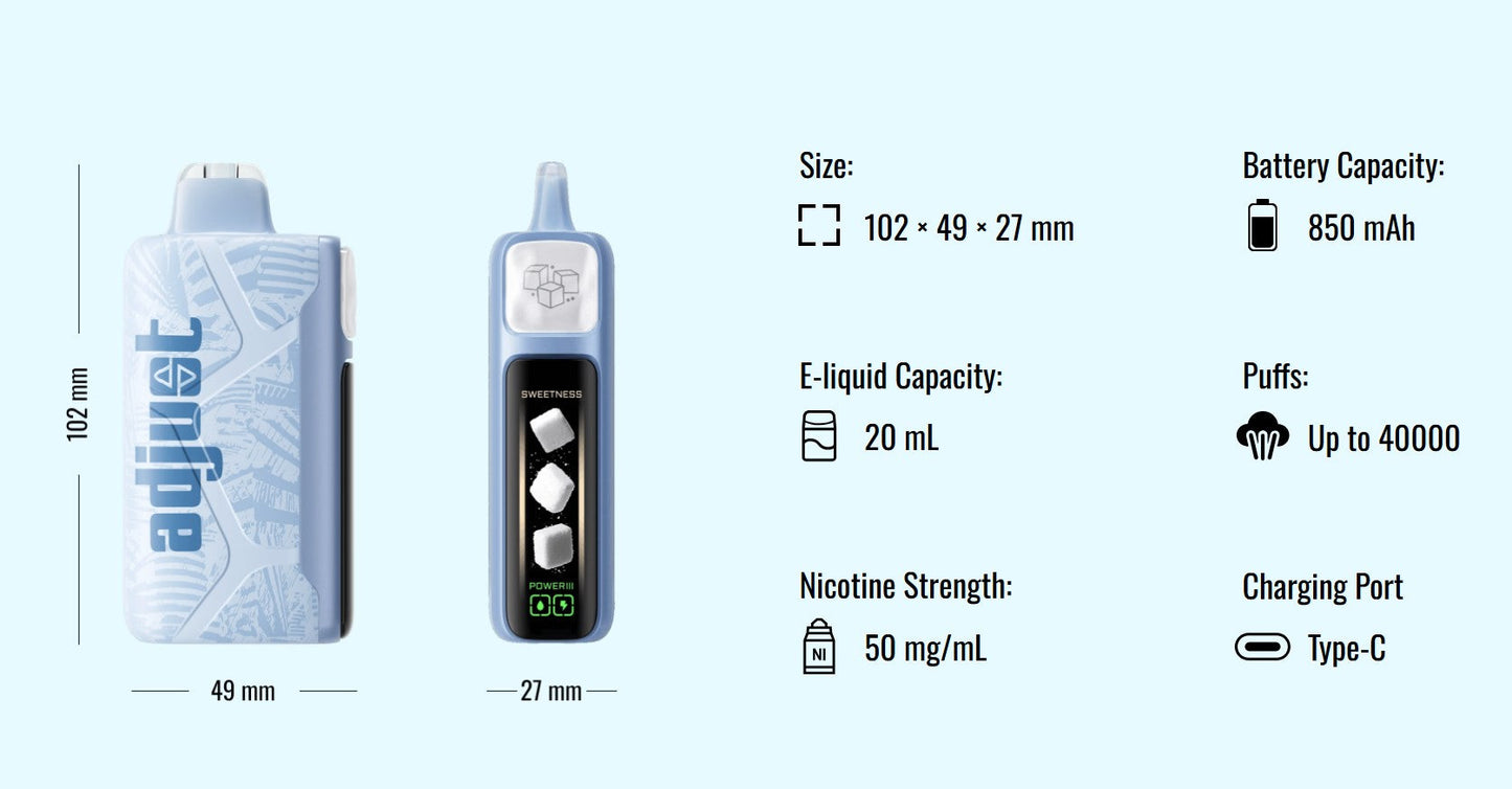 Adjust MySweet 40K Disposable 5%