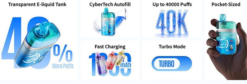 EBCREATE BC PRO 40K Disposable Vape