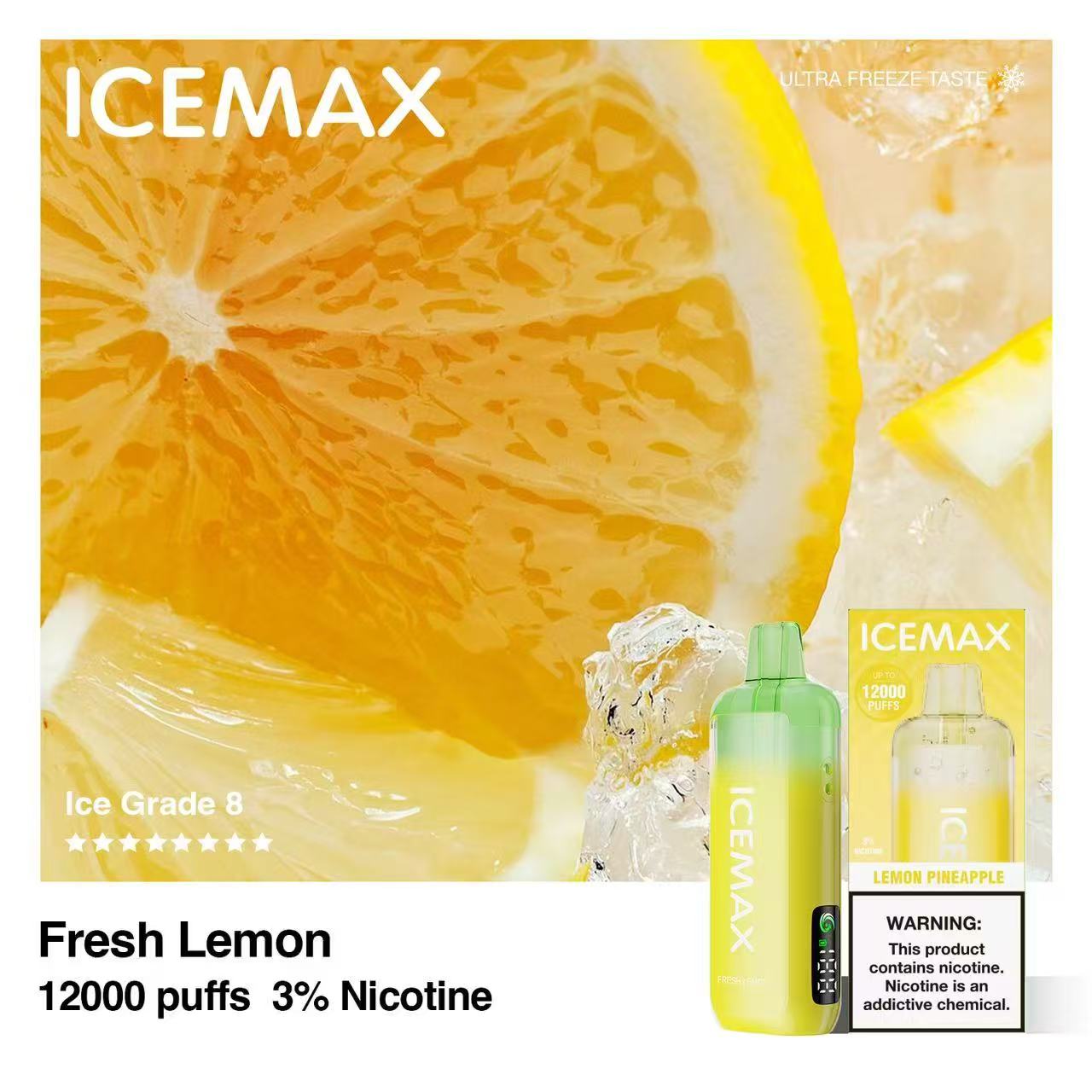 ICEMAX 12000 Puffs Disposable