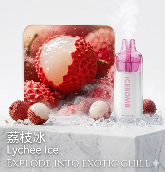 icebomb lychee ice vapeowls