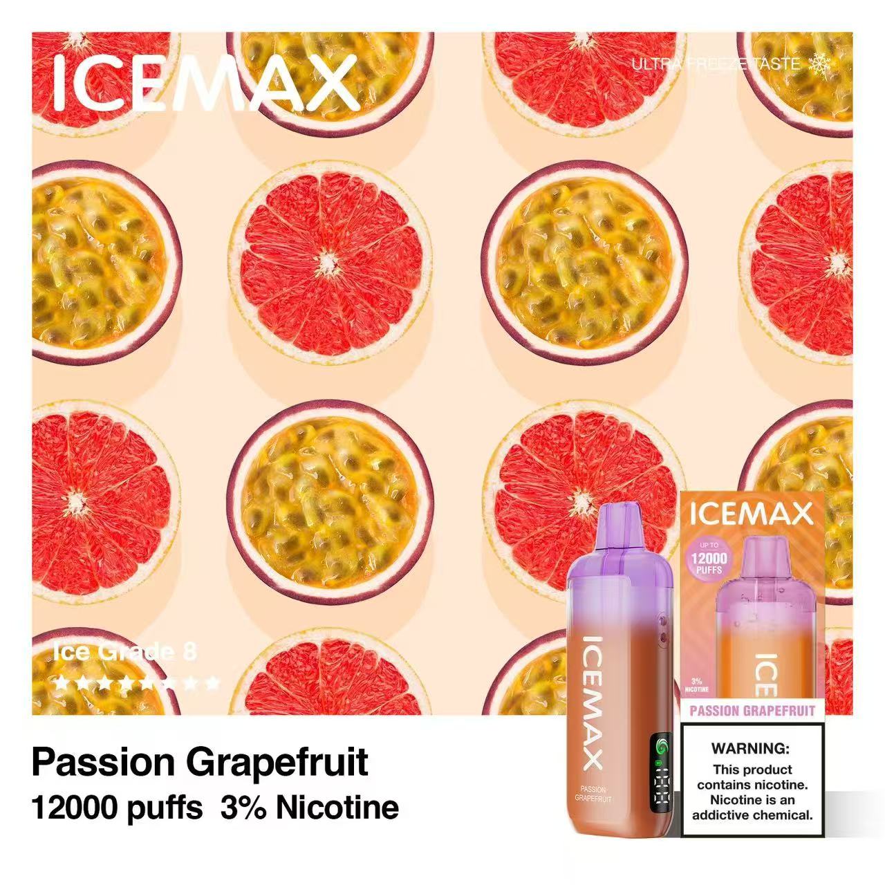 ICEMAX 12000 Puffs - B & J Wholesale