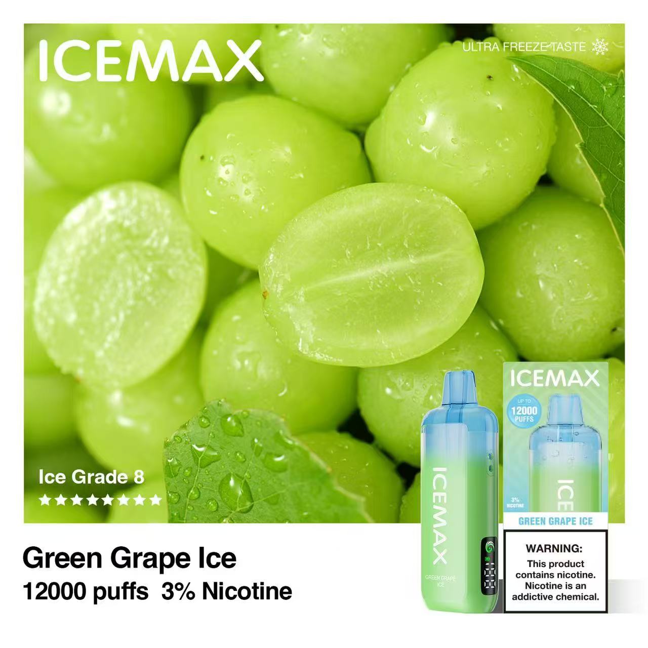 ICEMAX 12000 Puffs - B & J Wholesale