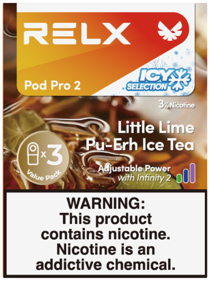 RELX Pod Pro 2 (3-Pack)  Designed Exclusively for RELX Infinity 2 (6th Generation)