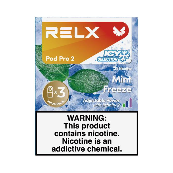 RELX Pod Pro 2 (3-Pack)  Designed Exclusively for RELX Infinity 2 (6th Generation)