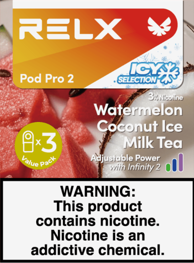 RELX Pod Pro 2 (3-Pack)  Designed Exclusively for RELX Infinity 2 (6th Generation)